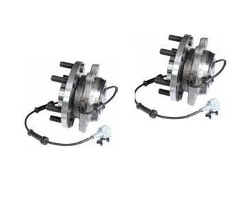 2 wheel hubs / bearings front nissan navara + pathfinder