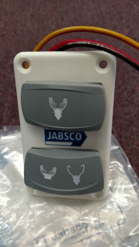 Jabsco 37047-1000 quiet flush toilet panel switch