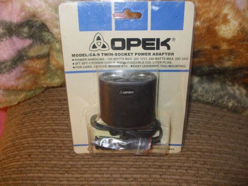Opek ca-9 twin-socket power adaptor