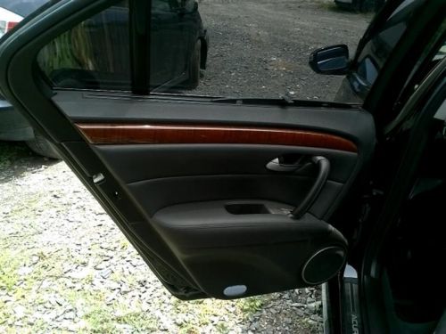 Interior door trim panel left rear black/a leather 10 2010 acura rl
