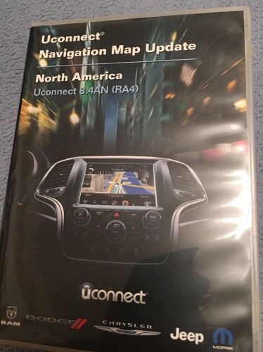 Uconnect navigation map update radio 8.4an(ra4) jeep/dodge/ram chrysler