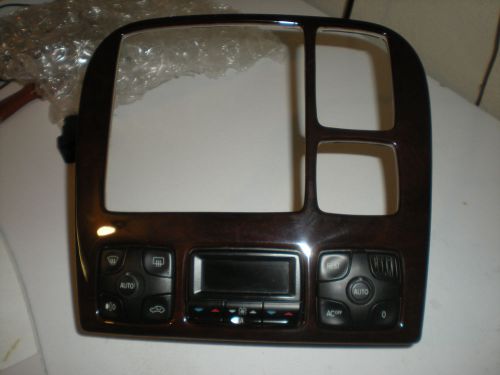W220 mercedes s500 climate control switch with trim