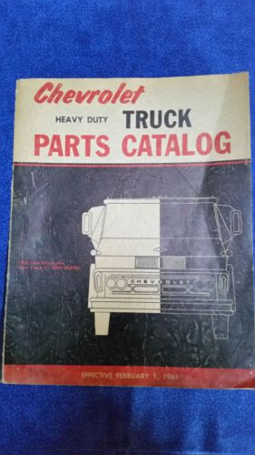 1955 1961 chevrolet heavy duty truck parts catalog