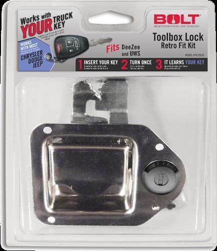 Bolt lock locking tool box latch / chrysler 7022699