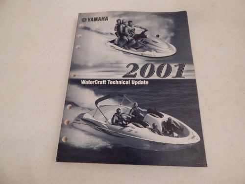 2001 yamaha watercraft technical update manual book oem part # lit-18500-00-01