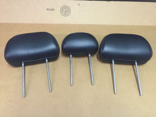 08-12 ford escape mazda tribute mariner 3 piece leather headrest headrests oem