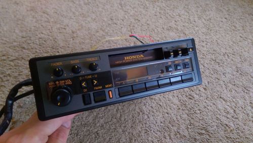 1987 88 89 vintage honda prelude radio stereo pa-cq-lh257ata with aux-in hack!