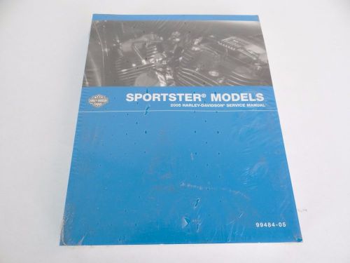 New harley davidson sportster models 2005 service manual printed in usa 99484-05