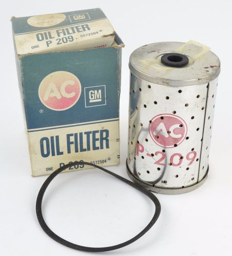 Ac p 209 5572504 gm oil filter nos 1940&#039;s 1950&#039;s ford lincoln studebaker f3