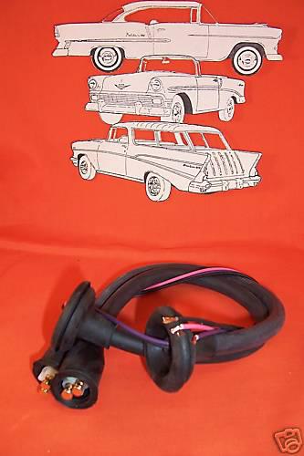 1955 56 chevy taillight harness pigtails sedan belair hardtop nomad convertible