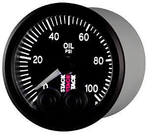 Stack pro-control oil pressure stepper motor analog gauges st3502 3502