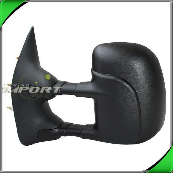 2002-2007 econoline power dual telescopic towing tow driver left side mirror new