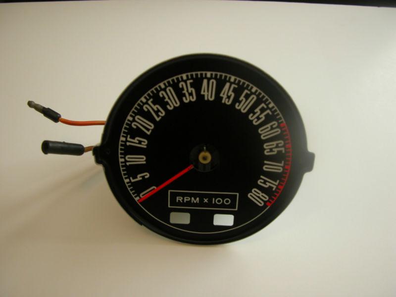 1967 1968 mustang shelby 8,000 rpm tachometer