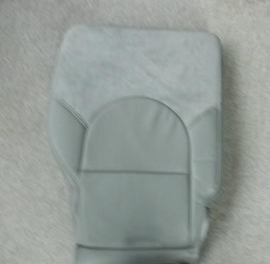 Mopar 1am581d5aa cover and pad right third row seat back - leather