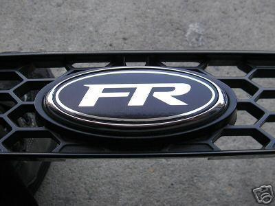 Fr emblem decals by tfb designs- fits 2005-2007 ford focus zx3 zx5 st 05-07 all