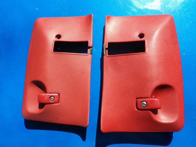 1975 75 76 77 78 79 nova ventura omega skylark seatbelt retractor covers & hook