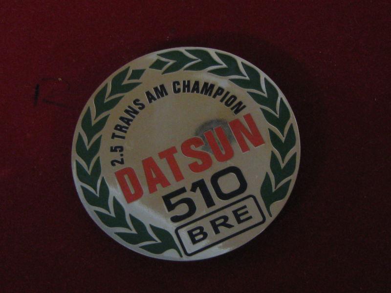 Datsun 510bre car grill badge emblem logos metal enamled badge 