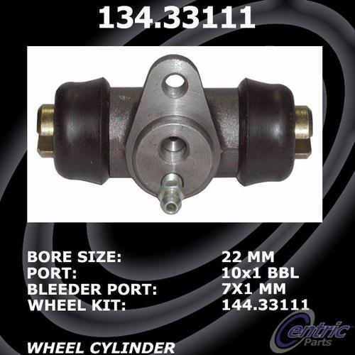Centric 134.33111 front brake wheel cylinder-premium wheel cylinder