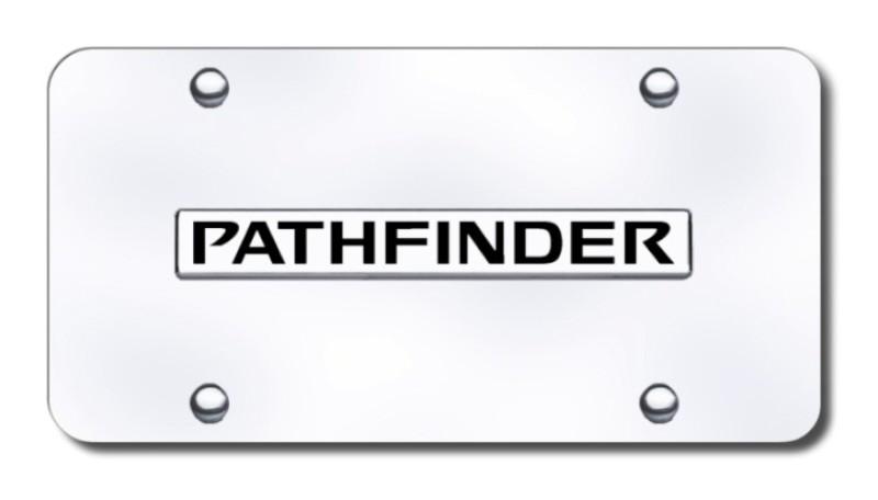 Nissan pathfinder name chrome on chrome made in usa genuine