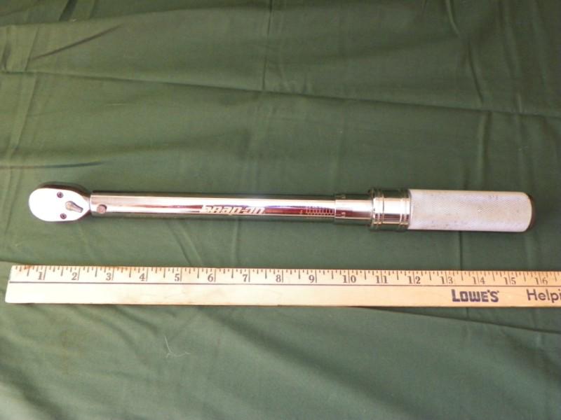 Snap on tools 3/8 drive - ratchet torque wrench #380