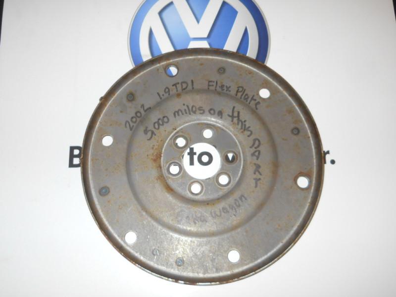 Volkswagen 2002 1.9 tdi jetta flywheel flex plate used 5000 miles 021 105 327