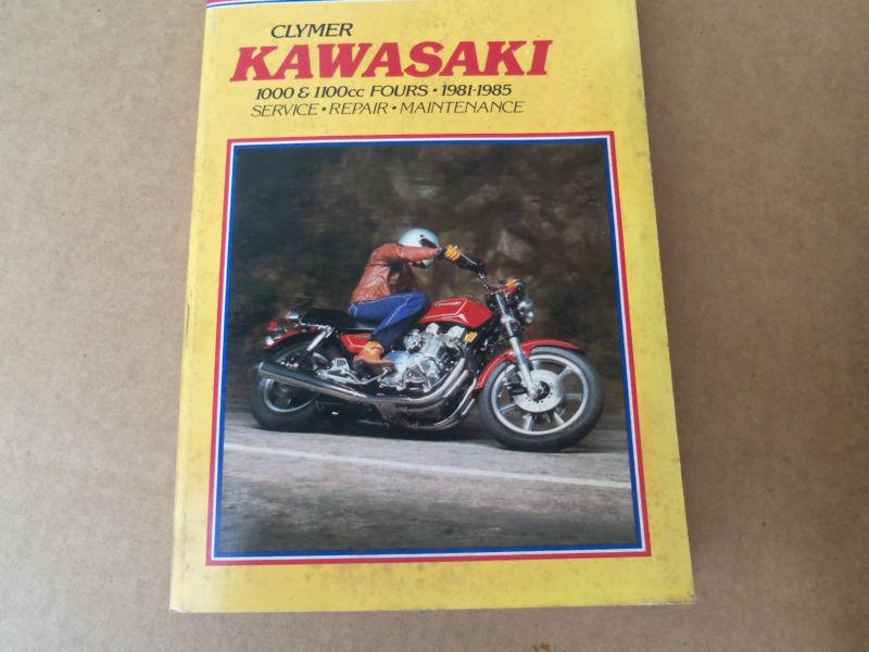1981-1985 kawasaki 1000-1100  clymer shop manual!!