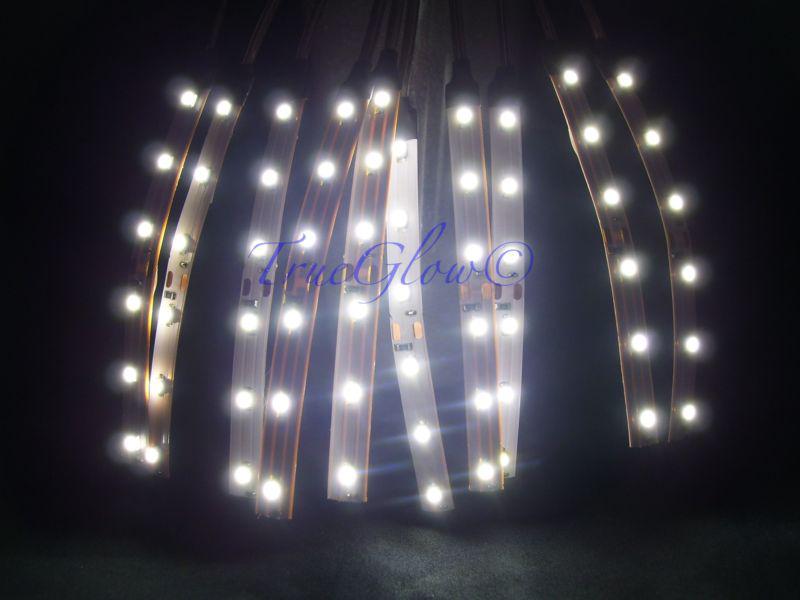 10x cool white 3528 smd 6led flexible led strip lights for cars trucks and home