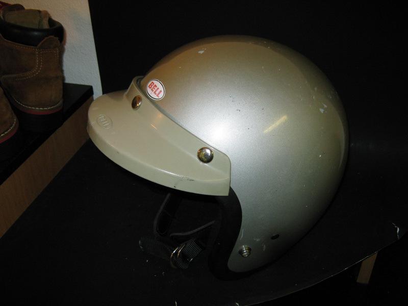 1975 bell magnum ii mx ahrma ama flattrack motocross motorcycle drag race helmet