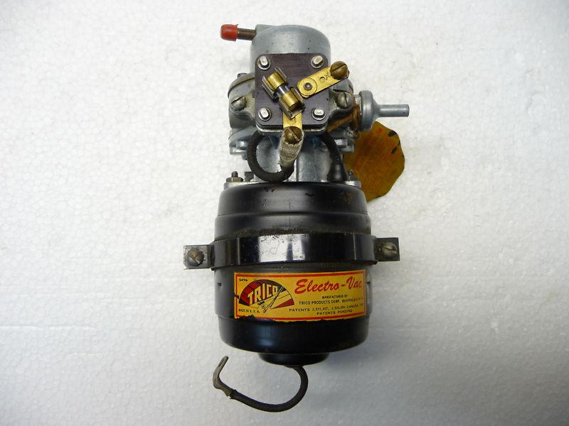 1957 chevrolet fi nos electrovac vacuum booster pump