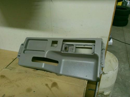 Grey gray center console upper ashtray brake handle trim surround panel oem #671