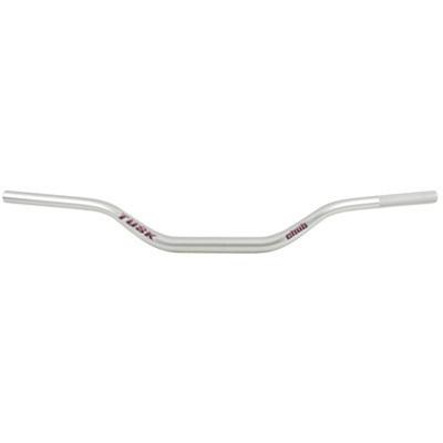 Tusk chub 1-1/8" big bar aluminum handlebars handle bars - cr high bend *silver*