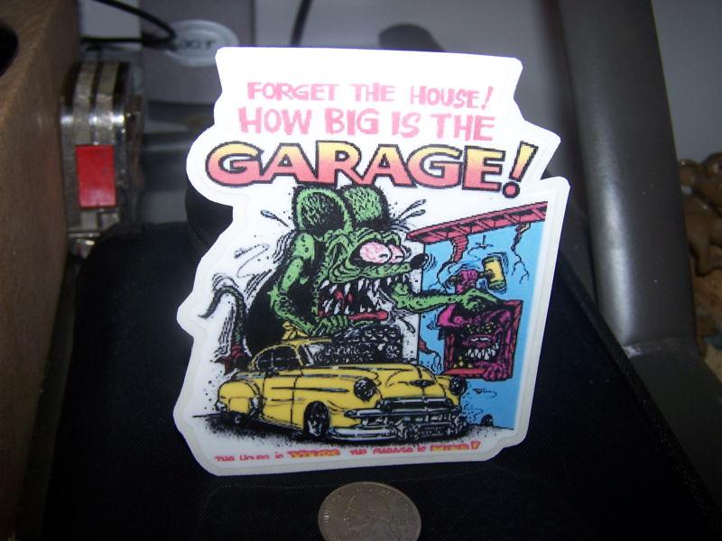 Forget the house - how big is the garage  - sticker