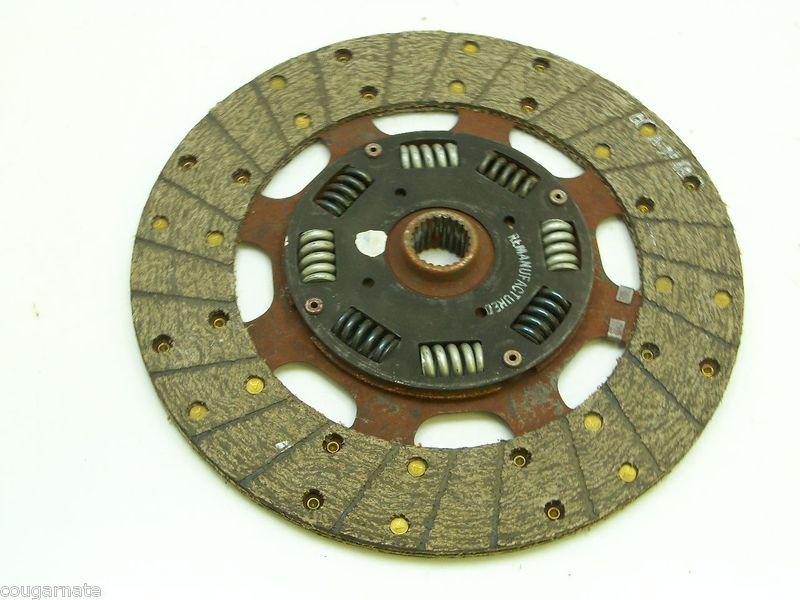 Nos 1960-62 ford 10.5" clutch disc for 292 engine 62 fairlane with 260 v8 nib