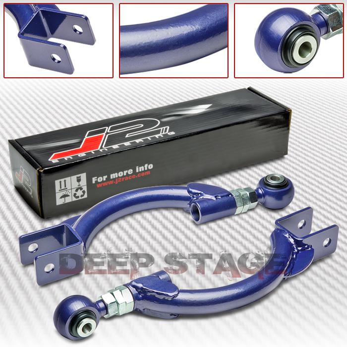 J2 adjustable rear upper suspension camber link 95-02 240sx s14/r33 skyline blue