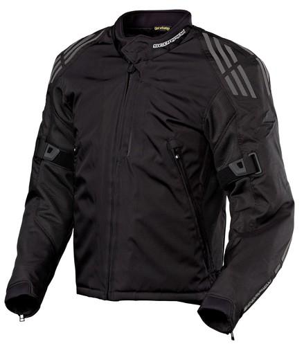 Scorpion intake motorcycle textile jacket black