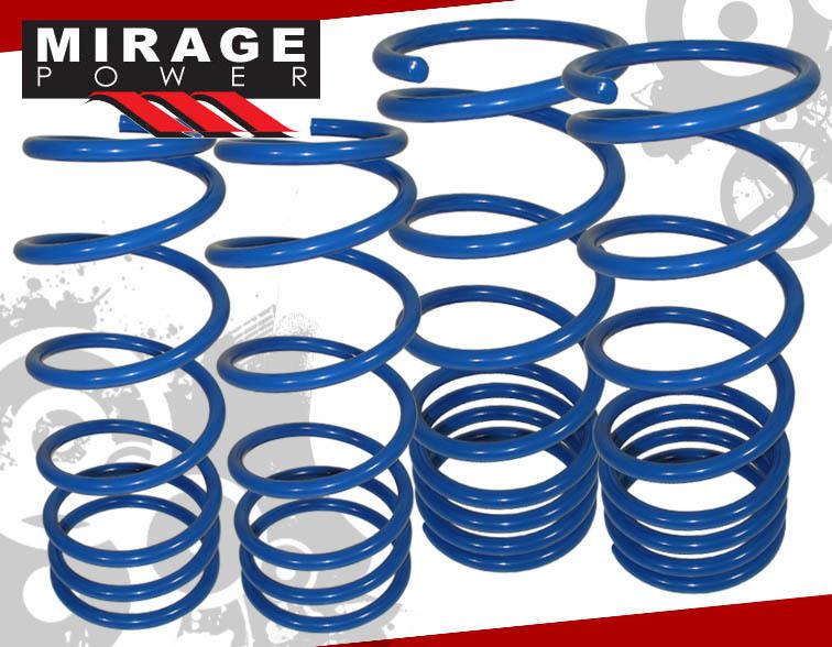 92-95 96-00 honda civic 94-01 integra jdm blue suspension lowering spring set