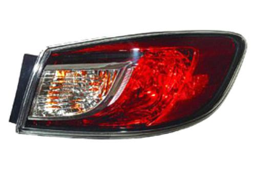 Replace ma2801144 - mazda 3 rear passenger side outer tail light assembly