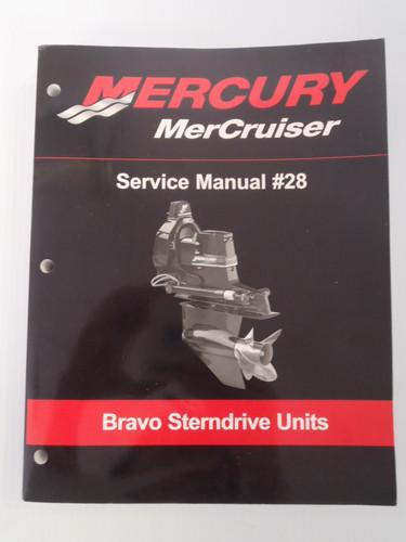 Used mercruiser bravo sterndrive units #28 factory service manual 90-863160-1