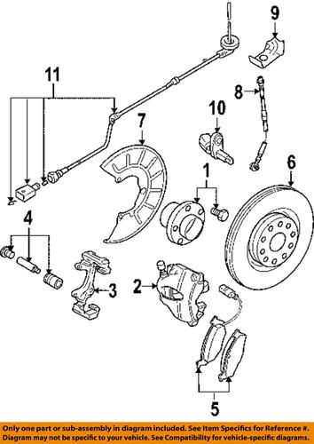Volkswagen oem 1k0927903a abs wheel speed sensor wire harness/abs speed sensor