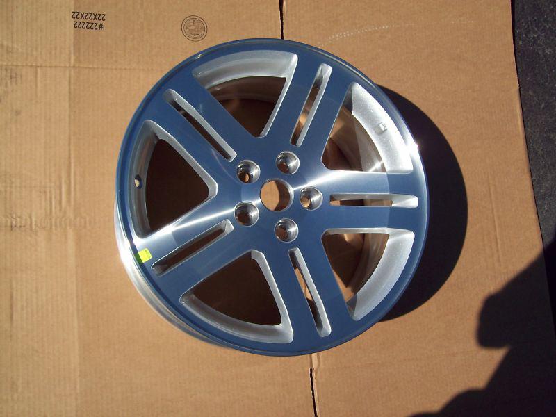 2005-2007 charger & magnum 18" aluminum wheel - new oem - 2248a