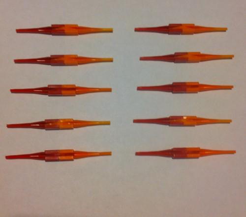 Lot of 10 alconics insertion / extraction tool m81969/14-10