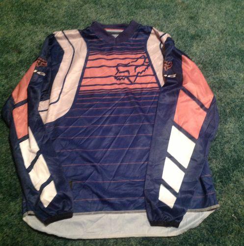 Fox racing motocross shirt women's, size large