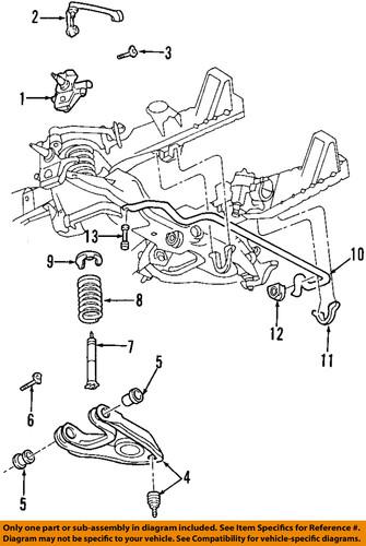 Ford oem 5l3z-3084-b control arm/suspension control arm