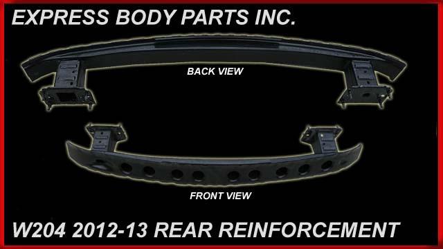 C-class w204 2012-2013 rear bumper reinforcement bar rebar metal 
