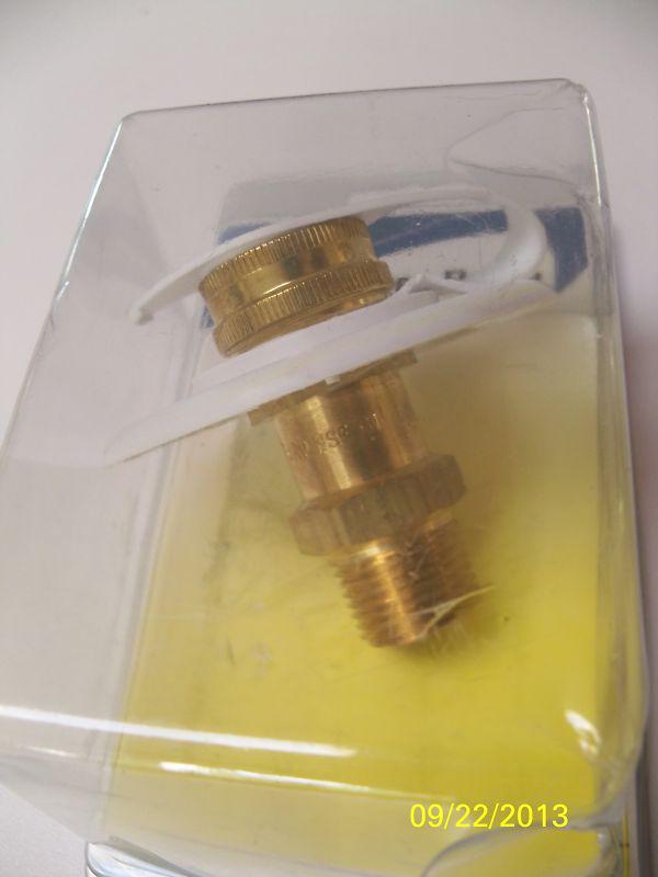 New in package jr products city water flange brass check valve #160-85 rv