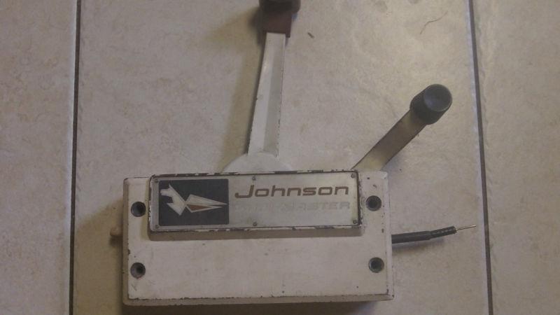 Johnson ship master throttle control 