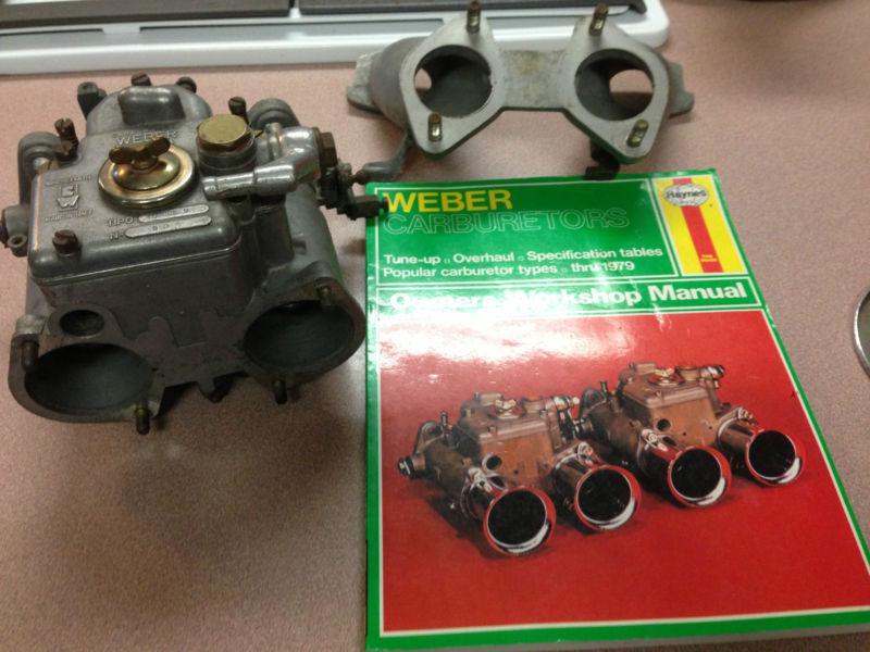 Weber 45 dcoe 9 for a engine mg midget and sprites with manifold and manual