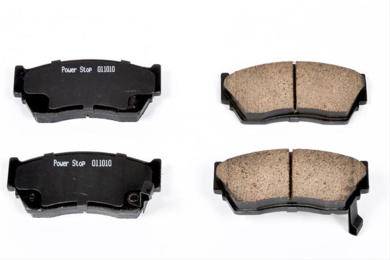 Power stop brake pads evolution clean ride ceramic front nissan nx sentra set