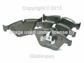 Bmw genuine front brake pads e90 e91 e92 e93 323i 328xi (2007-2010) oem warranty