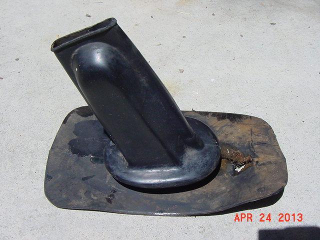 55-67 vw bus parking/emergency brake boot